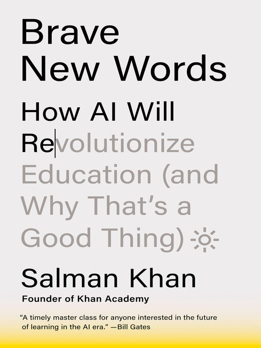 Title details for Brave New Words by Salman Khan - Wait list